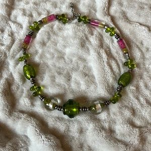 Large bead necklace